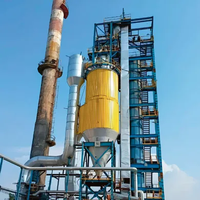 wet scrubber for air pollution control